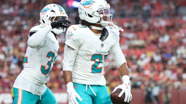 Carolina Panthers hold workouts for nine players, signing cornerback Marco Wilson to practice squad