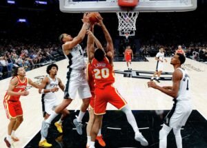 Spurs forward Carter Bryant aims for defensive leap in sophomore NBA season after Finals run