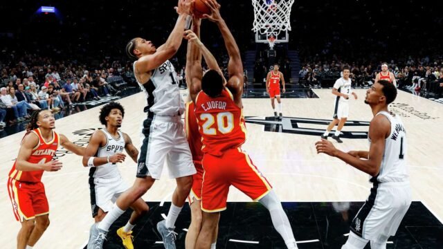 Spurs forward Carter Bryant aims for defensive leap in sophomore NBA season after Finals run