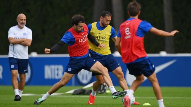 Inter Milan trains under Cristian Chivu ahead of Serie A clash with Parma on October 10