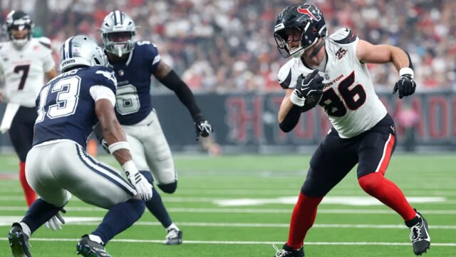 Dalton Schultz limited to nine yards in Texans’ Week 4 loss to Cowboys