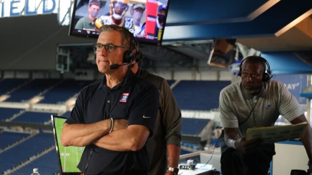 Dan Miller steps away from Detroit Lions radio booth after wife Cindy’s death at 63