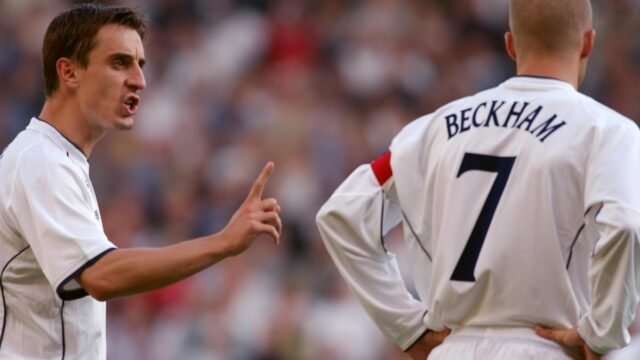 David Beckham’s iconic free-kick against Greece secures England’s World Cup qualification in 2001