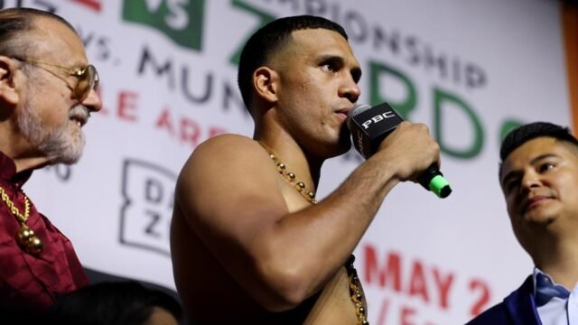 David Benavidez commits to cruiserweight for next fight against Michal Cieslak ahead of title showdown with Jai Opetaia