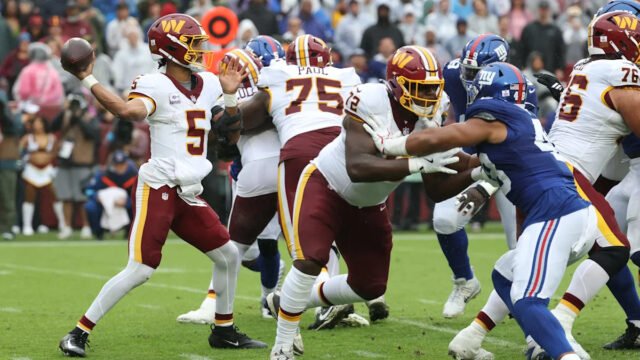 Washington Commanders OC David Blough takes responsibility for last-second collapse vs Giants