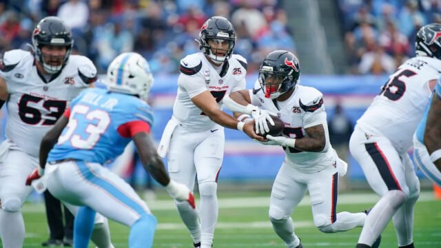Texans’ David Montgomery misses practice with groin injury, may be out weeks