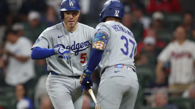 Dodgers extend MLB record with all 10 postseason runs via home runs in Game 3 against Braves