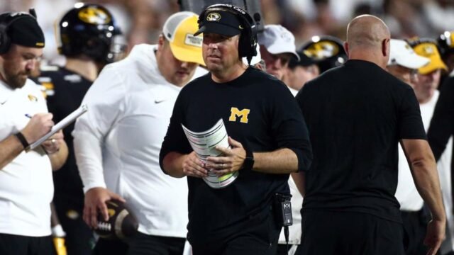 Missouri coach Eli Drinkwitz dismisses media talk after 45-17 win over Florida