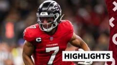 Falcons dominate Saints 45-24 with six touchdowns including two from Bijan Robinson
