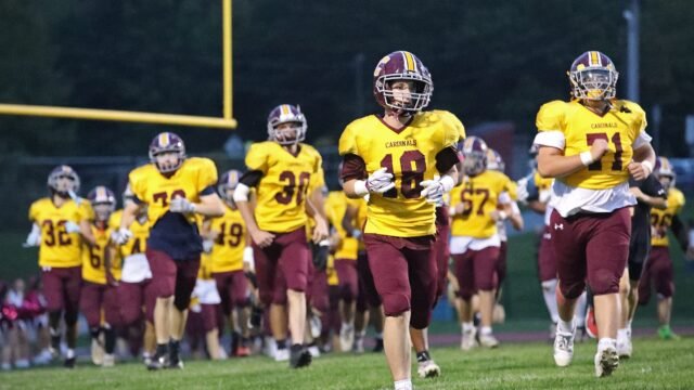Week 5 high school football schedule and scores for Fall River area games from Oct. 8-10