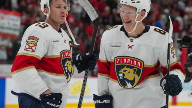 Florida Panthers host San Jose Sharks in season opener after Brady Tkachuk trade