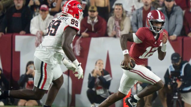 Alabama and No. 2 Georgia clash in pivotal SEC showdown in Tuscaloosa