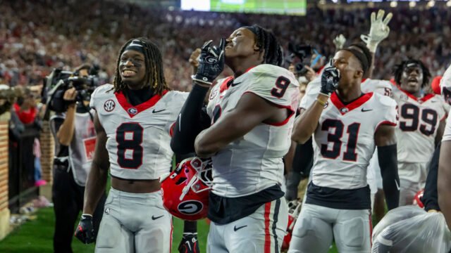 Georgia secures first regular-season win over Alabama in 10 years with strong ground game