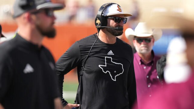 Texas State coach GJ Kinne praises CSU’s Jim Mora ahead of Oct. 15 Pac-12 clash
