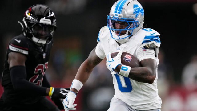 Jahmyr Gibbs sets new NFL record for touchdowns before 25, surpassing Barry Sanders