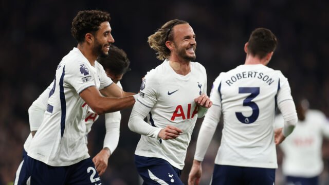 James Maddison scores first Tottenham Premier League goal in over 600 days against Coventry City
