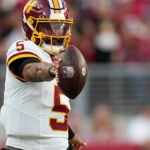 Jayden Daniels throws for 300 yards and two TDs as Commanders rally in Week 6 loss