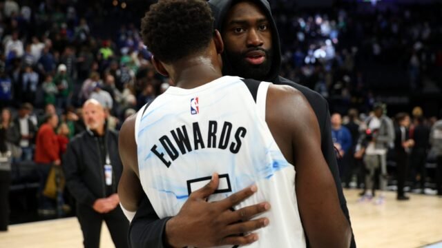 Jaylen Brown jokes about Anthony Edwards’ off-court issues in Adidas response