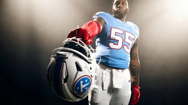Titans’ J.C. Latham named ambassador supporting 20,000 youth football players in Tennessee