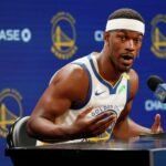 Warriors’ Jimmy Butler stays engaged in Hawaii training camp while recovering from ACL surgery