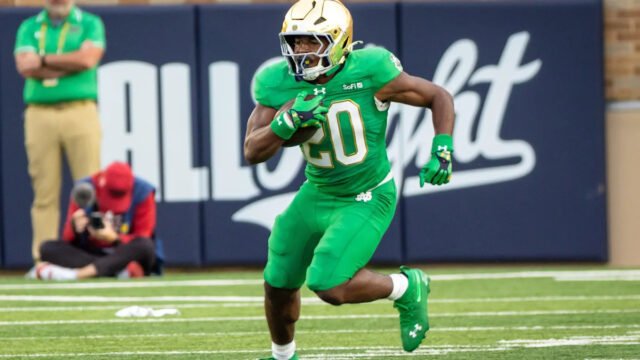 Notre Dame’s Jonaz Walton named Shaun Alexander Freshman of the Week after 181-yard game