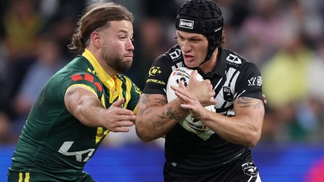 New Zealand full-back Kalyn Ponga set for surgery after arm injury in World Cup clash with Australia