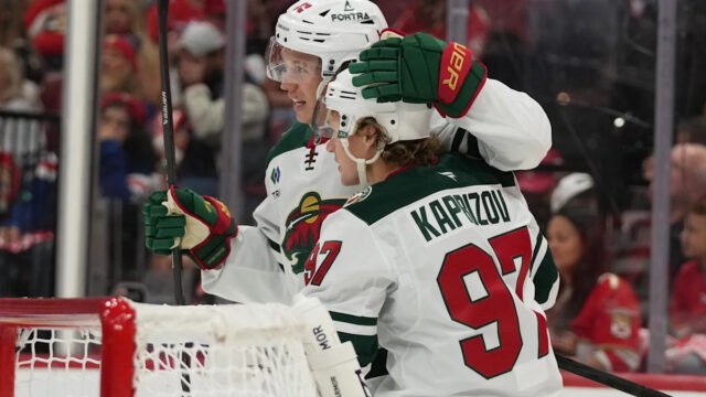 Kirill Kaprizov scores hat trick as Wild defeat Panthers 4-1 in Florida home opener
