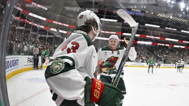 Kirill Kaprizov and Quinn Hughes miss Minnesota Wild practice ahead of game against Blue Jackets