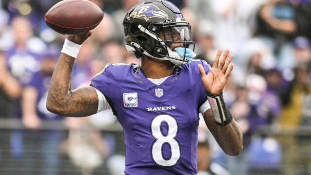 Lamar Jackson’s availability uncertain for Ravens vs. Falcons after ankle injury