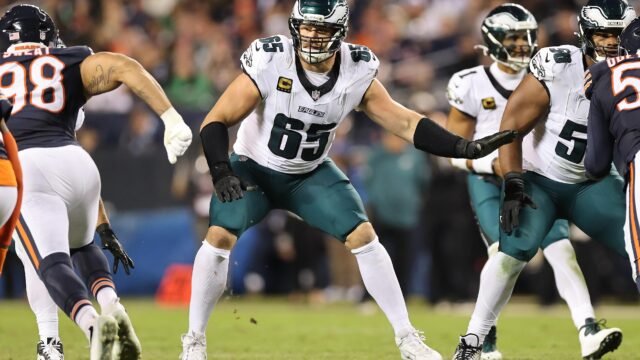 Philadelphia Eagles right tackle Lane Johnson retires after 14 NFL seasons
