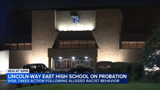 Lincoln-Way East High School on probation until 2027 after racial taunts at football game against Homewood-Flossmoor fans