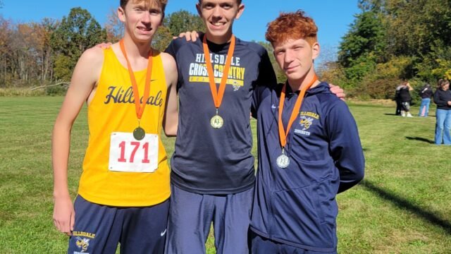 Hillsdale cross country medals three at Stockbridge Invitational as Logan Youngman wins again