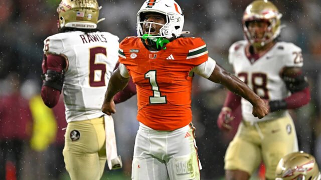 Malachi Toney’s touchdown and trick play lift No. 3 Miami past Florida State in double overtime thriller