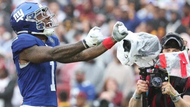Malik Nabers climbs into top-12 wide receivers in Dave Richard’s updated 2026 trade chart