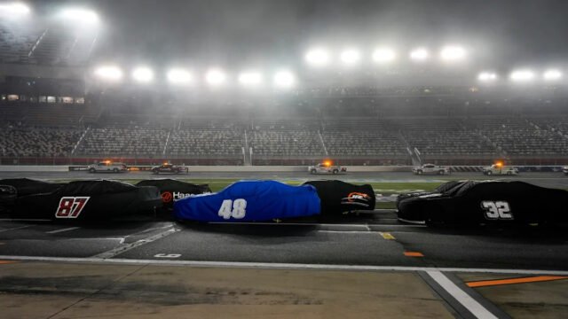 NASCAR O’Reilly Series Blue Cross NC 300 at Charlotte rescheduled for October 11 due to rain