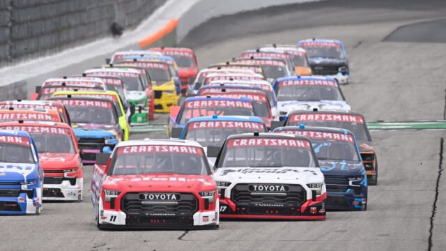 NASCAR Truck Series race at Phoenix moves back to FS1 after Brewers sweep ends NLCS early