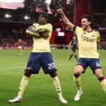 Noni Madueke’s goal secures Arsenal a 1-0 win at Nottingham Forest to reclaim top Premier League spot among contenders