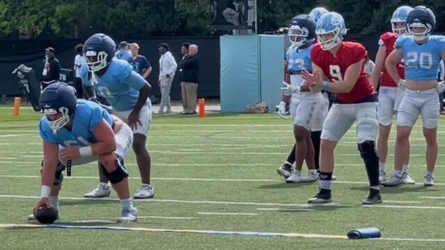 North Carolina aims to limit mistakes in noon kickoff against No. 3 Notre Dame at Kenan Stadium