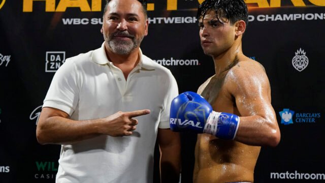 Oscar De La Hoya calls British boxing “second class” after Ryan Garcia stops Conor Benn in Las Vegas