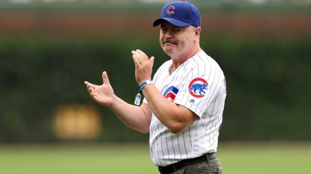 Nick Offerman praises Red Sox pitcher Payton Tolle’s mustache and calls him “my son” on podcast