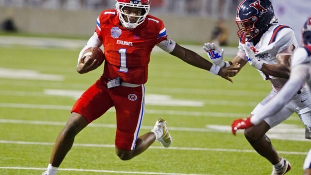 LSU recruit Peyton Houston suffers shoulder injury in Evangel’s loss to Cornerstone