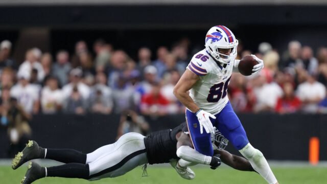 Raiders drop third straight at home as Bills fans dominate Allegiant Stadium crowd