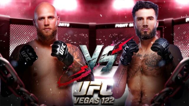 UFC Vegas 122 heavyweight clash set as unbeaten RJ Harris faces Allen Frye Jr