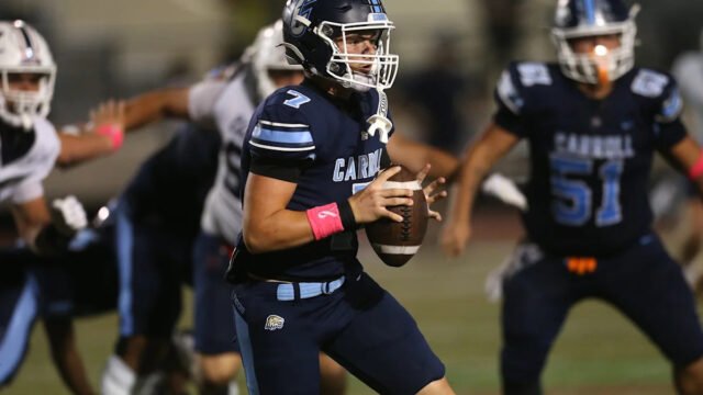 Rockport-Fulton players lead Coastal Bend high school football Week 8 with multiple touchdowns
