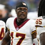 Terry McLaurin listed as questionable but trending toward playing for Commanders vs Giants