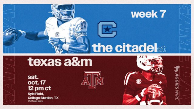 Texas A&M aims to rebound at Kyle Field against The Citadel before tough SEC stretch