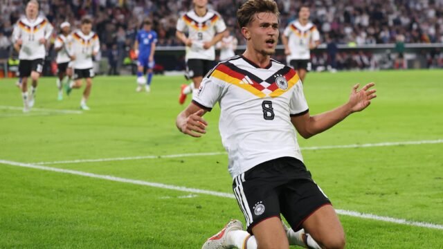 Tom Bischof scores first Germany goal in 2-0 Nations League win over Serbia