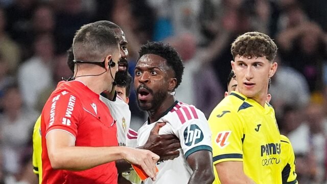 VAR cancels Vinicius Junior’s goal and issues red card in Real Madrid’s La Liga match
