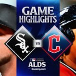 White Sox set MLB postseason strikeout record with 21 in series-clinching loss to Guardians