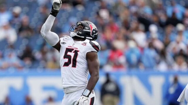 Will Anderson Jr. leads Houston Texans’ dominant defense in 26-3 victory over Titans in Nashville